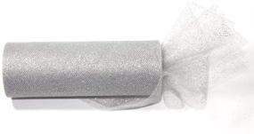 img 1 attached to 💫 Grab the Glitter: Save Big on 9 Tulle Rolls - 6" x 30 Ft Each!