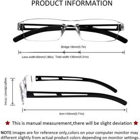 img 3 attached to Light Blocking Computer Reading Glasses Vision Care