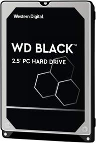 img 4 attached to 💾 WD Black Performance Mobile Hard Drive: 1TB, 7200RPM, SATA 6 Gb/s, 2.5" Form Factor