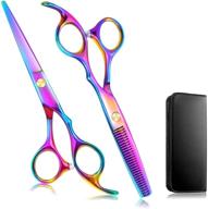 cutting scissors thinning shears professional logo
