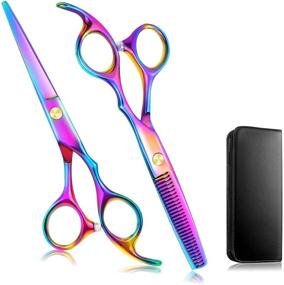 img 4 attached to Cutting Scissors Thinning Shears Professional