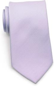 img 4 attached to Bows N Ties Necktie Herringbone Microfiber Lavender Men's Accessories: Stylish Ties, Cummerbunds & Pocket Squares