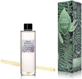 img 3 attached to Replenishing Lavender Fields Reed Diffuser Oil Refill & Set of Replacement Reed Sticks - Relaxing Aroma for Aromatherapy, Stress Relief & Home Fragrance