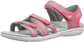 img 4 attached to Ryka Womens Savannah Sandal Rose Women's Shoes in Athletic