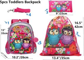 img 3 attached to 🎒 Affordable Drawstring Backpacks for Preschool and Kindergarten Students