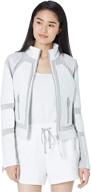 👚 medium blanc noir women's clothing jacket - women's apparel logo