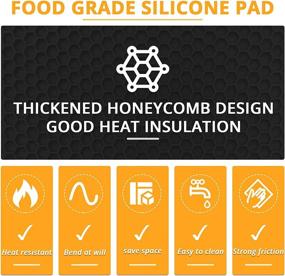 img 2 attached to Top-rated Silicone KUFUNG Resistant Dishwasher Standard: Ultimate Durability and Protection