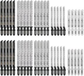 img 4 attached to Amazon Basics Assorted T Shank 50 Pieces