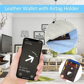 img 2 attached to Befen Leather Minimalist Blocking Wallets GPS, Finders & Accessories