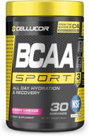 🍒 cellucor bcaa sport: вишнёвый лаймовый bcaa порошок для спортивного напитка для оптимального гидратации и восстановления, 30 порций. логотип