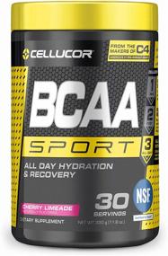 img 4 attached to 🍒 Cellucor BCAA Sport: Вишнёвый Лаймовый BCAA Порошок для спортивного напитка для оптимального гидратации и восстановления, 30 порций.