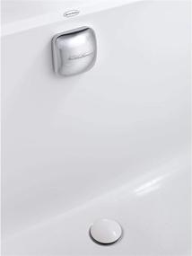 img 1 attached to 🛁 Enhance Your Bathing Experience with American Standard 1640305.002 Deep Soak Max Drain in Polished Chrome – Large Size!