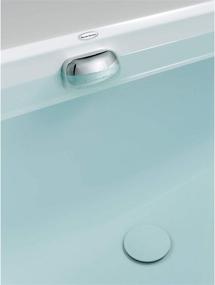 img 2 attached to 🛁 Enhance Your Bathing Experience with American Standard 1640305.002 Deep Soak Max Drain in Polished Chrome – Large Size!