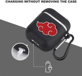 img 2 attached to Akatsuki Silicone Protective Leather Keychain