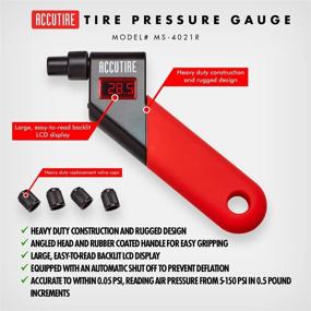 img 2 attached to Accutire MS 4021R Digital Pressure Gauge