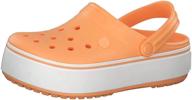 👟 crocs crocband platform clog - stylish platform shoes for men and women logo