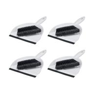 🧹 convenient set of 4 amazoncommercial mini brush and dustpan: perfect cleaning solution logo