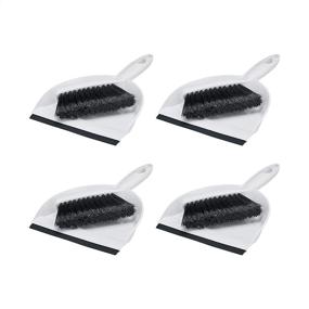 img 4 attached to 🧹 Convenient Set of 4 AmazonCommercial Mini Brush and Dustpan: Perfect Cleaning Solution