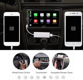 img 2 attached to 📱 Универсальный проводной адаптер для CarPlay и Android Auto Showasaki: идеальное решение для зеркалирования телефона на Андроид версии 4.2 с радио.