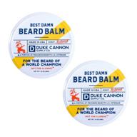 🧔 duke cannon supply co. best beard balm: redwood scent (2 pack), 1.6oz – premium men's grooming product logo