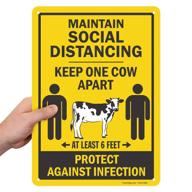 🚧 smartsign social distancing occupational health & safety products for infection control logo