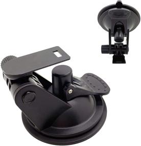 img 2 attached to 🚗 ChargerCity Super Suction Cup Mount for UNIDEN R Series & DFR Series Radar Detectors - Perfect for Car & Truck Windshields (excluding unlisted models)