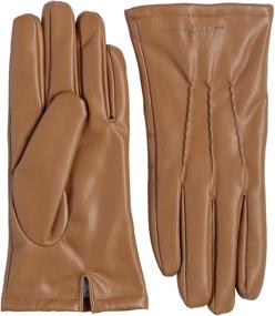 img 3 attached to Sportoli Leather Winter Gloves Imitation Men's Accessories