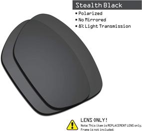 img 3 attached to 🕶️ Enhance Your Vision with SmartVLT Polarized Stealth Replacement Sunglasses