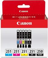 🔥 unbeatable value: canon pgi-250/cli-251 5 color amazon pack logo