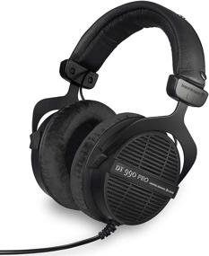 img 3 attached to 🎧 Студийные мониторные наушники Beyerdynamic DT 990 PRO с открытой задней частью - Ограниченное издание, на проводе (80 Ом, черные) - Восстановленные