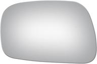 🔍 flat driver side mirror glass replacement (mount not included) for usa built 2002-2006 toyota camry - fitment list - parts link #: to1323144 logo