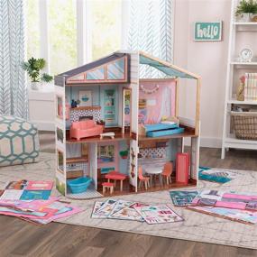 img 2 attached to Enchanting KidKraft Magnetic Makeover Dollhouse: A Perfect Playtime Haven for Creative Kids