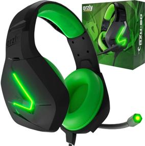 img 4 attached to Orzly Hornet RXH-20 Sagano Edition Gaming Headset: Ultimate Stereo Sound & Noise Cancelling Mic for PC, PS5, PS4, Xbox Series X/S, Xbox One, Nintendo Switch & Google Stadia