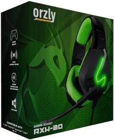 img 3 attached to Orzly Hornet RXH-20 Sagano Edition Gaming Headset: Ultimate Stereo Sound & Noise Cancelling Mic for PC, PS5, PS4, Xbox Series X/S, Xbox One, Nintendo Switch & Google Stadia