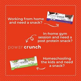 img 2 attached to Chocolate Coconut Power Crunch Whey High Protein Snack Bars - Delicious Taste, 1.4oz (12 Count)