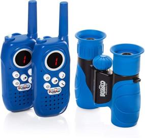 img 4 attached to 🌲 Adventure-ready Playco Walkie Talkies Binoculars for Kids: Enhancing Outdoor Exploration and Communication