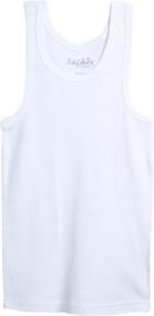 img 1 attached to 👕 Ultimate Comfort: Galaxy Harvic Boys Undershirt Ribbed Boys' Clothing for Underwear