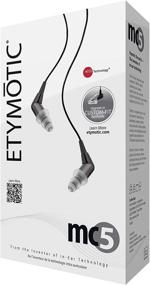 img 1 attached to 🎧 Etymotic Research MC5 Noise-Canceling In-Ear Earphones