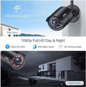 img 1 attached to ZOSI 1080P Wireless Security Camera System