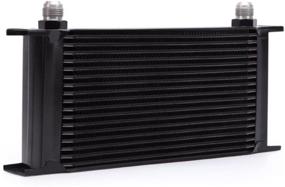 img 2 attached to 🔥 Mishimoto MMOC-19BK Universal 19 Row Black Oil Cooler - Enhanced SEO