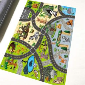 img 2 attached to VANTIYAUS Playmat Educational Animal Activity