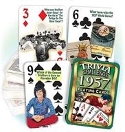 flickback 1957 trivia playing cards: fun-filled nostalgia for birthday or anniversary celebrations логотип