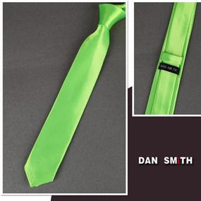 img 3 attached to Turquoise Crimson Men's Accessories in Ties, Cummerbunds & Pocket Squares by Dan Smith - DAN2004