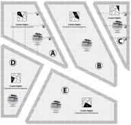 🎨 cgrmt7 creative grids crazier eights template 5-piece set logo