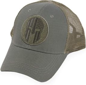 img 3 attached to Upgrade Your Style with the HIGHLAND TACTICAL Spartan Trucker Mesh Hat