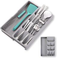 🔧 efficient expandable silverware organizer: organize your kitchen drawers with ease логотип