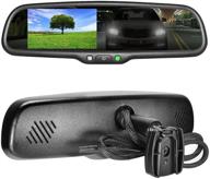 👀 enhance your driving experience with master tailgaters 4.3" auto adjusting rear view mirror - universal fit logo