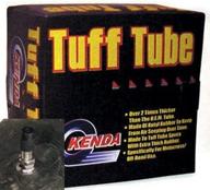 🏍️ kenda 677052b8 heavy duty motorcycle tube - 100/100-18(400-18) tr-6 in vibrant red - durable and reliable logo