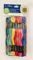 🧵 36 variegated skeins of embroidery floss yarn by j & p coats logo