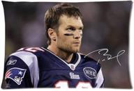 🏈 custom tom brady home decorative pillowcase cover 2030 – green-store: two-sided print логотип